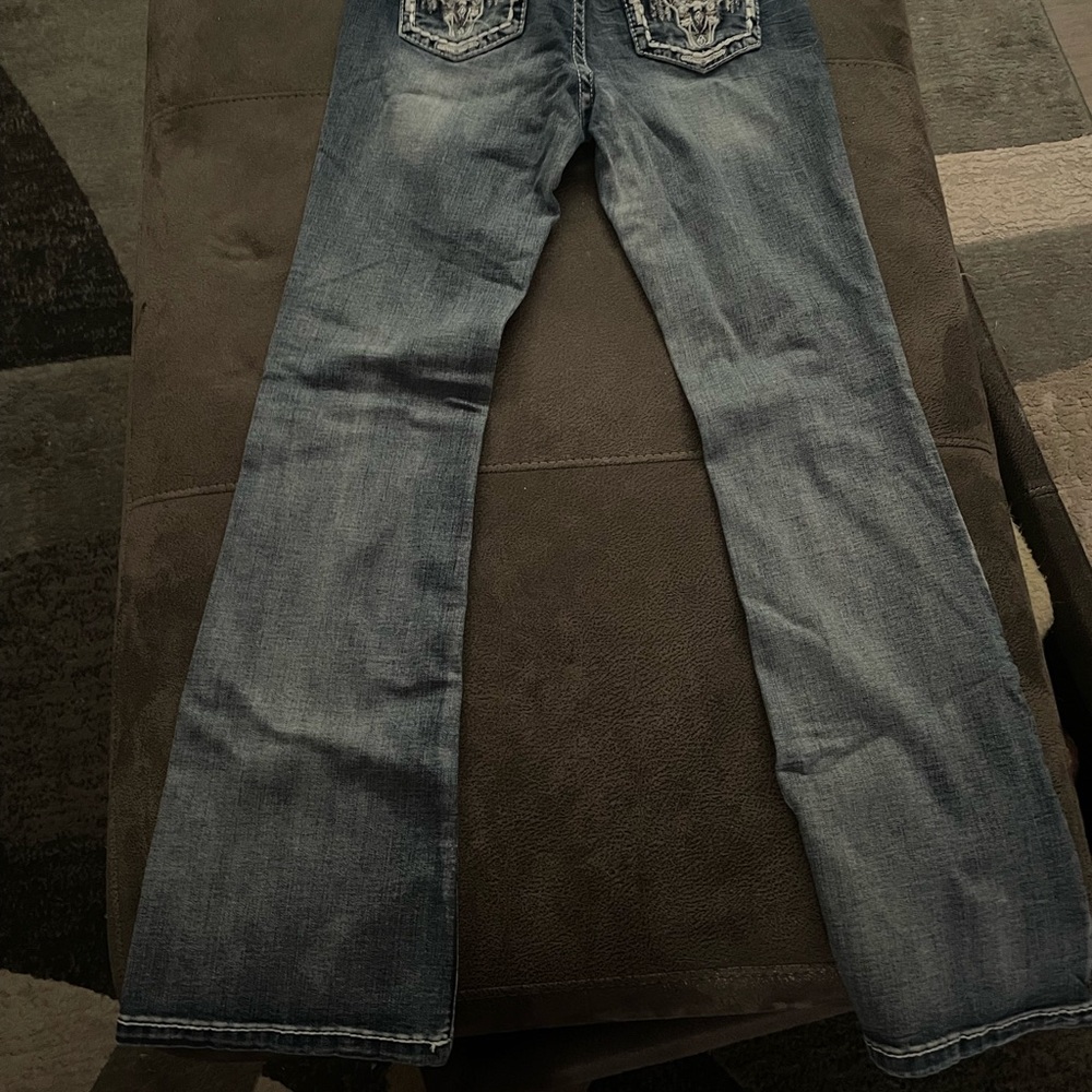 Grace Women's Flare Jeans in Blue